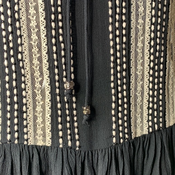 Love Sam Embroidered Bohemian Dress Size Small - Picture 3 of 6